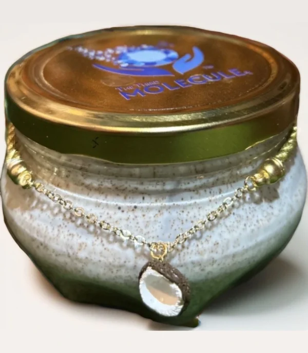 Revitalize skin with our ozonized coconut and cloves body scrub – gentle exfoliation for smooth, soft, and refreshed skin daily. Ozonized coconut /cloves exfoliating body scrub